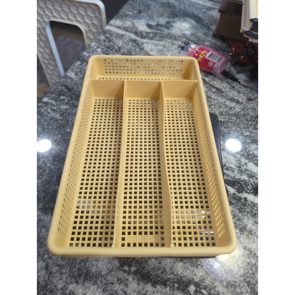 Hutzler Vintage Utensil Flatware Cutlery Tray Drawer Organizer Rack Caddy Holder